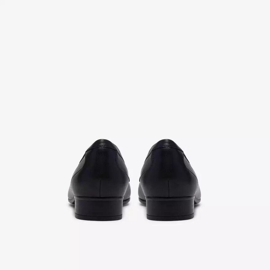 Chaussures à enfiler Juliet Mia en cuir noir pour femme Chaussures à enfiler Juliet Mia en cuir noir pour femme