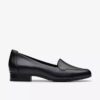 Chaussures à enfiler Krystine Lily en cuir noir pour femme Chaussures à enfiler Krystine Lily en cuir noir pour femme