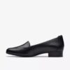 Chaussures à enfiler Krystine Lily en cuir noir pour femme Chaussures à enfiler Krystine Lily en cuir noir pour femme