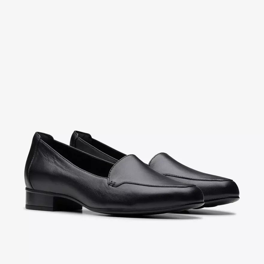 Chaussures à enfiler Krystine Lily en cuir noir pour femme Chaussures à enfiler Krystine Lily en cuir noir pour femme