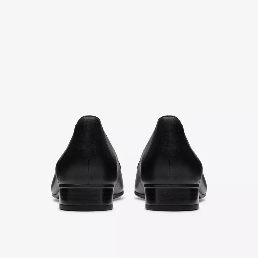 Chaussures à enfiler Krystine Lily en cuir noir pour femme Chaussures à enfiler Krystine Lily en cuir noir pour femme