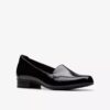 Chaussures à enfiler Krystine Lily en cuir verni noir pour femme Chaussures à enfiler Krystine Lily en cuir verni noir pour femme