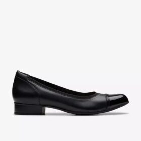Chaussures à enfiler Krystine May en cuir noir pour femme