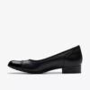 Chaussures à enfiler Krystine May en cuir noir pour femme Chaussures à enfiler Krystine May en cuir noir pour femme