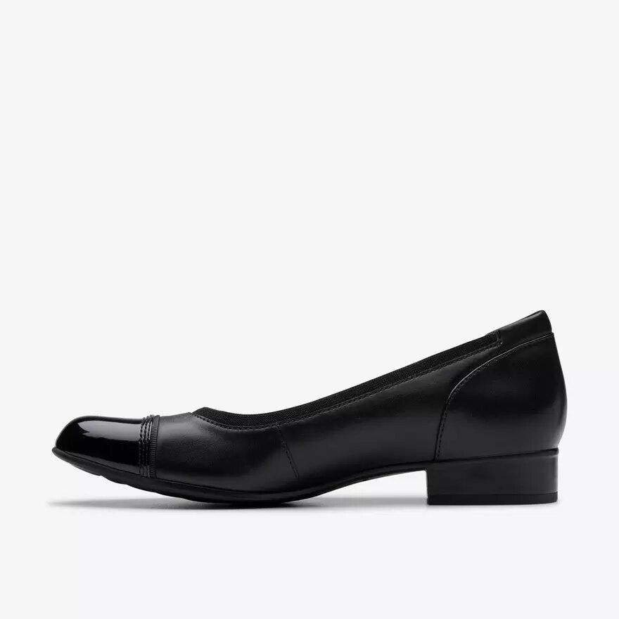 Chaussures à enfiler Krystine May en cuir noir pour femme Chaussures à enfiler Krystine May en cuir noir pour femme