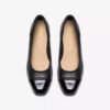 Chaussures à enfiler Krystine May en cuir noir pour femme Chaussures à enfiler Krystine May en cuir noir pour femme