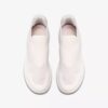 Chaussures à enfiler Nalle Step en tricot blanc pour femme Chaussures à enfiler Nalle Step en tricot blanc pour femme