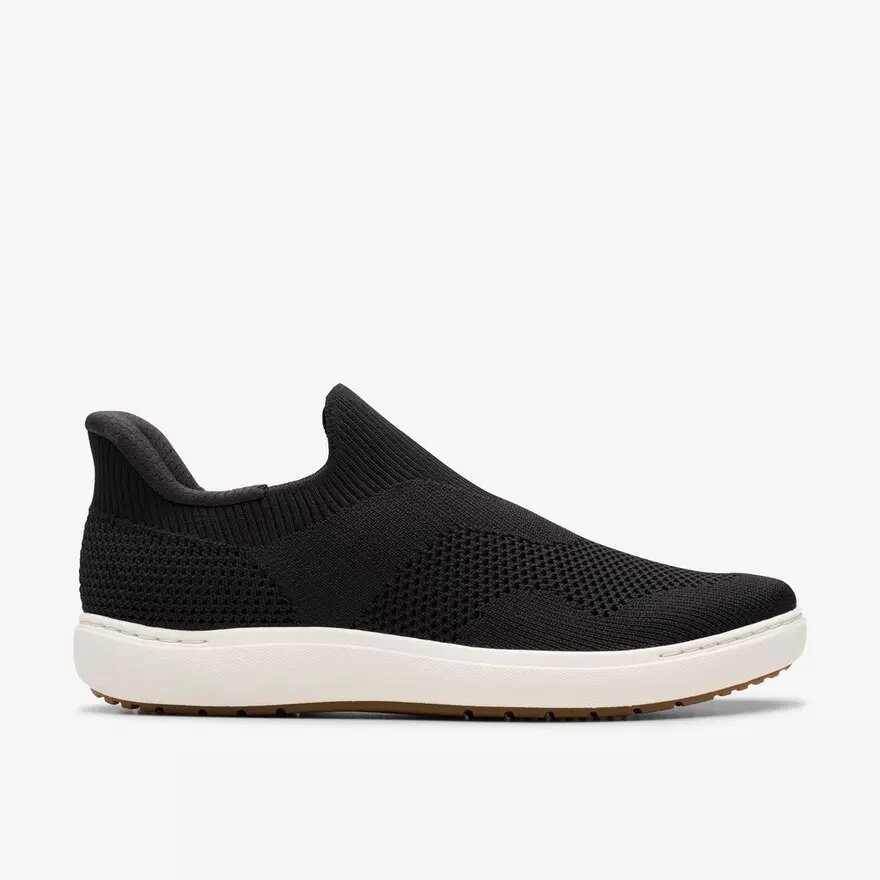 Chaussures à enfiler Nalle Step en tricot noir pour femme Chaussures à enfiler Nalle Step en tricot noir pour femme