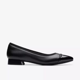 Chaussures à enfiler Natalyn en cuir noir foncé pour femme