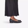 Chaussures à enfiler Natalyn en cuir noir foncé pour femme Chaussures à enfiler Natalyn en cuir noir foncé pour femme