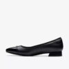 Chaussures à enfiler Natalyn en cuir noir foncé pour femme Chaussures à enfiler Natalyn en cuir noir foncé pour femme