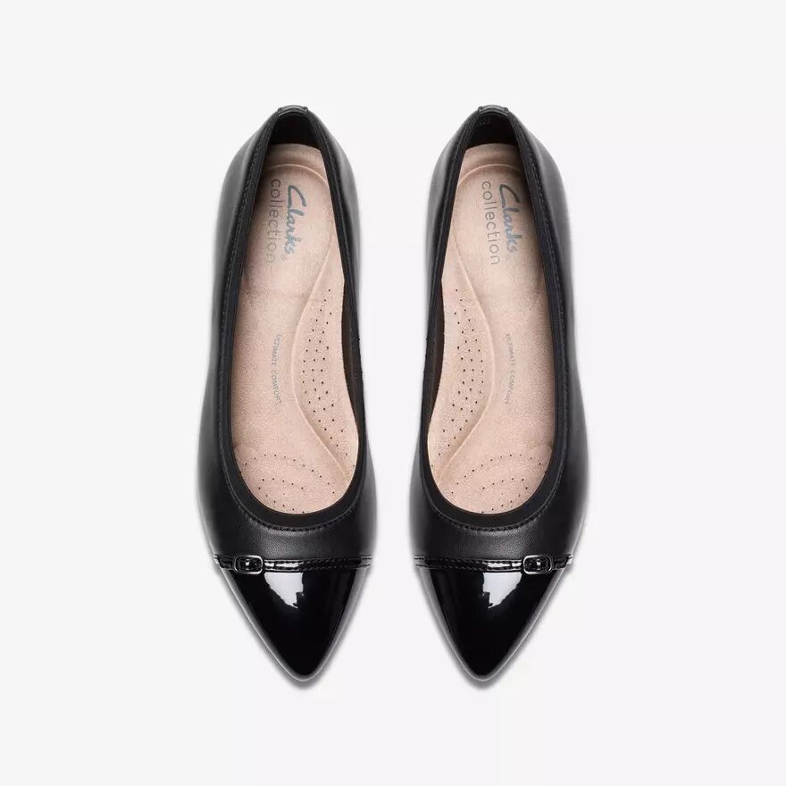 Chaussures à enfiler Natalyn en cuir noir foncé pour femme Chaussures à enfiler Natalyn en cuir noir foncé pour femme