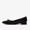 Chaussures à enfiler Natalyn Trim en cuir noir pour femme Chaussures à enfiler Natalyn Trim en cuir noir pour femme