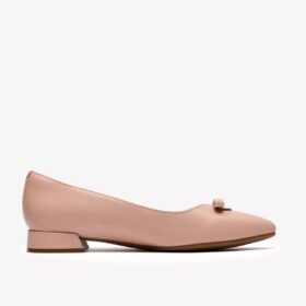 Chaussures à enfiler Natalyn Trim en cuir rose pâle pour femme