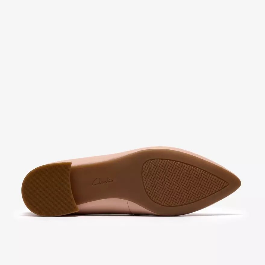 Chaussures à enfiler Natalyn Trim en cuir rose pâle pour femme Chaussures à enfiler Natalyn Trim en cuir rose pâle pour femme