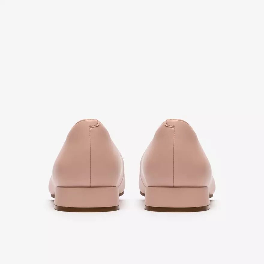 Chaussures à enfiler Natalyn Trim en cuir rose pâle pour femme Chaussures à enfiler Natalyn Trim en cuir rose pâle pour femme