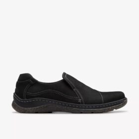 Chaussures à enfiler Orlene pour femme en cuir noir
