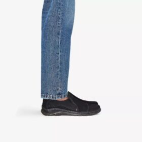 Chaussures à enfiler Orlene pour femme en cuir noir