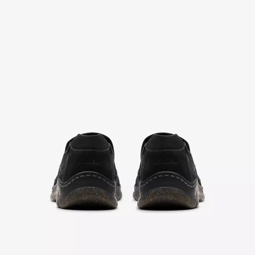 Chaussures à enfiler Orlene pour femme en cuir noir Chaussures à enfiler Orlene pour femme en cuir noir