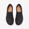 Chaussures à enfiler Orlene pour femme en cuir noir Chaussures à enfiler Orlene pour femme en cuir noir