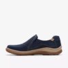 Chaussures à enfiler Orlene Slip pour femme, en nubuck bleu marine