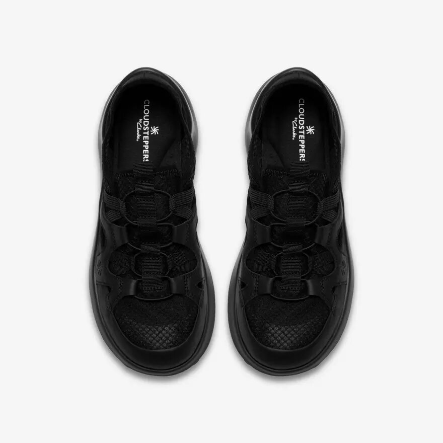 Chaussures à enfiler Solevana Step noires pour femme Chaussures à enfiler Solevana Step noires pour femme