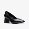 Chaussures Fernie Court en cuir noir pour femme – US Chaussures Fernie Court en cuir noir pour femme – US