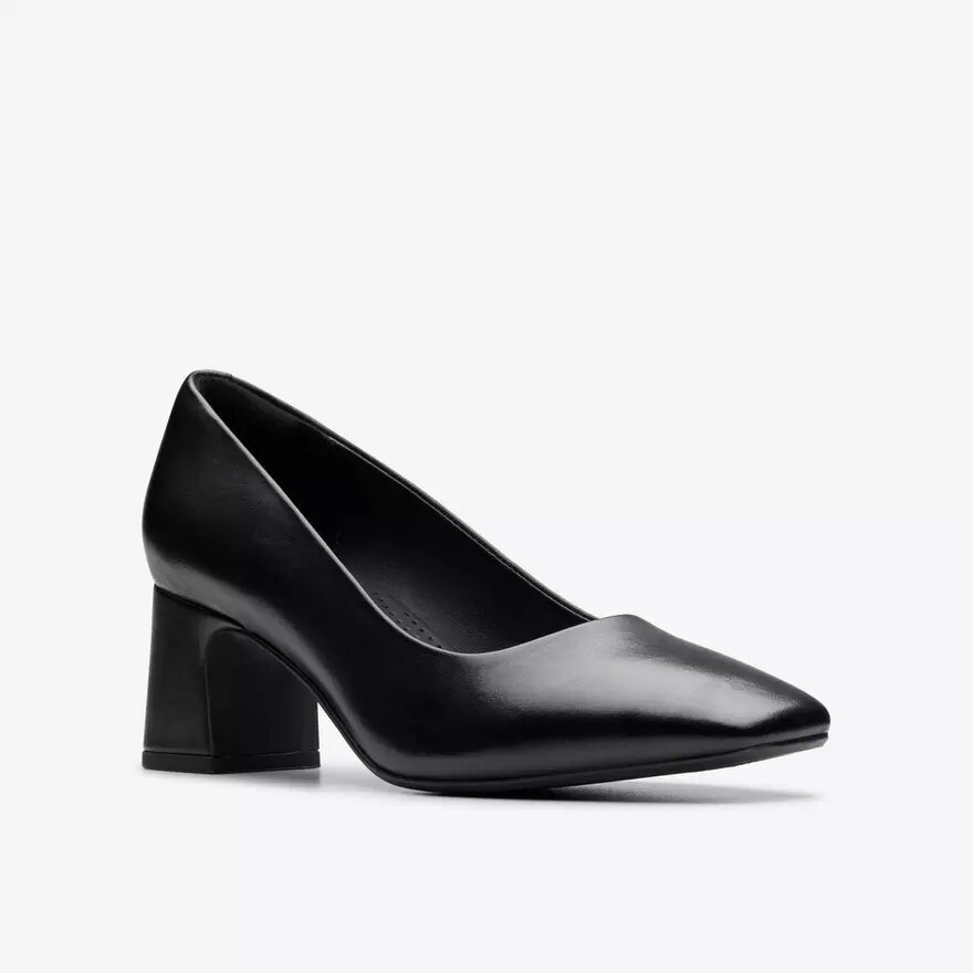 Chaussures Fernie Court en cuir noir pour femme – US Chaussures Fernie Court en cuir noir pour femme – US