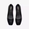 Chaussures Fernie Court en cuir noir pour femme – US Chaussures Fernie Court en cuir noir pour femme – US