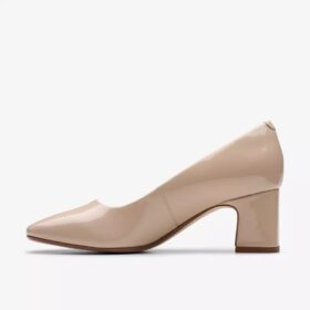 Chaussures Fernie Court en cuir verni pour femme, taille US
