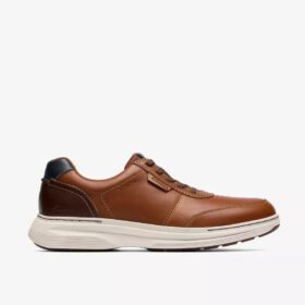 Chaussures à lacets Craftwell en cuir beige pour homme