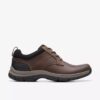 Chaussures à lacets Walpath Low en cuir marron pour homme