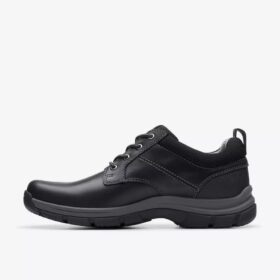 Chaussures à lacets Walpath Low en cuir noir pour homme