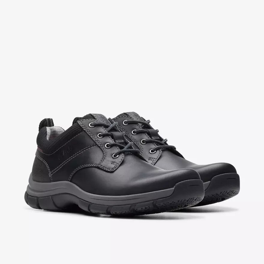 Chaussures à lacets Walpath Low en cuir noir pour homme Chaussures à lacets Walpath Low en cuir noir pour homme