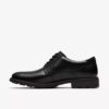 Chaussures lisses noires Emmet pour homme Chaussures lisses noires Emmet pour homme