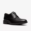 Chaussures lisses noires Emmet pour homme Chaussures lisses noires Emmet pour homme