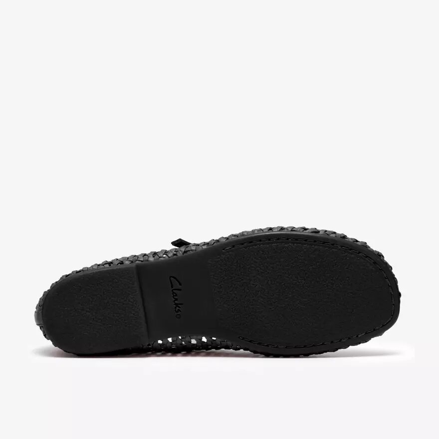 Chaussures Livia Sky noires tissées pour femme Chaussures Livia Sky noires tissées pour femme