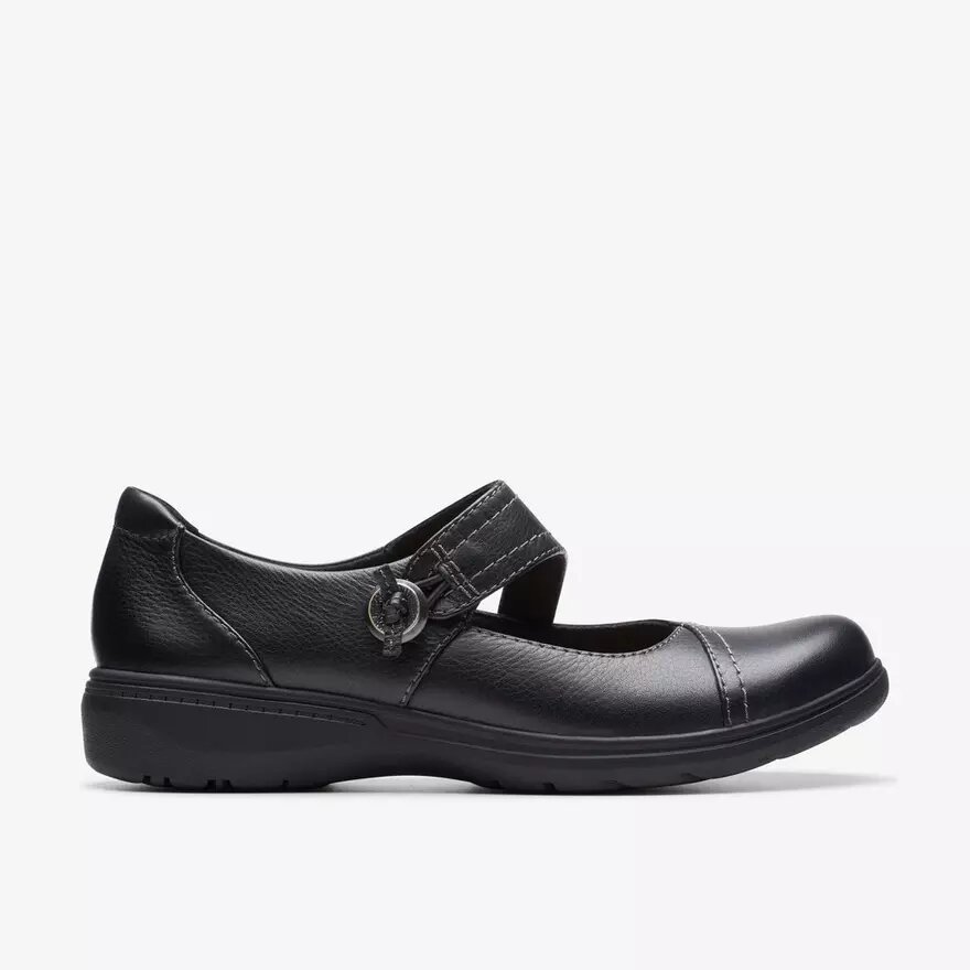 Chaussures Mary Janes Carleigh Jane en cuir noir pour femme Chaussures Mary Janes Carleigh Jane en cuir noir pour femme