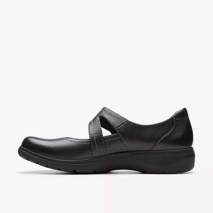 Chaussures Mary Janes Carleigh Jane en cuir noir pour femme Chaussures Mary Janes Carleigh Jane en cuir noir pour femme