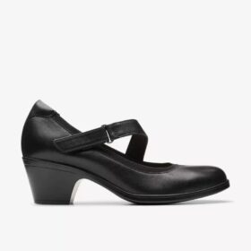 Chaussures Mary Janes Emily 2 Mabel en cuir noir pour femme