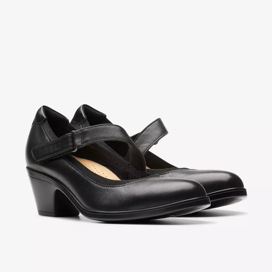 Chaussures Mary Janes Emily 2 Mabel en cuir noir pour femme Chaussures Mary Janes Emily 2 Mabel en cuir noir pour femme