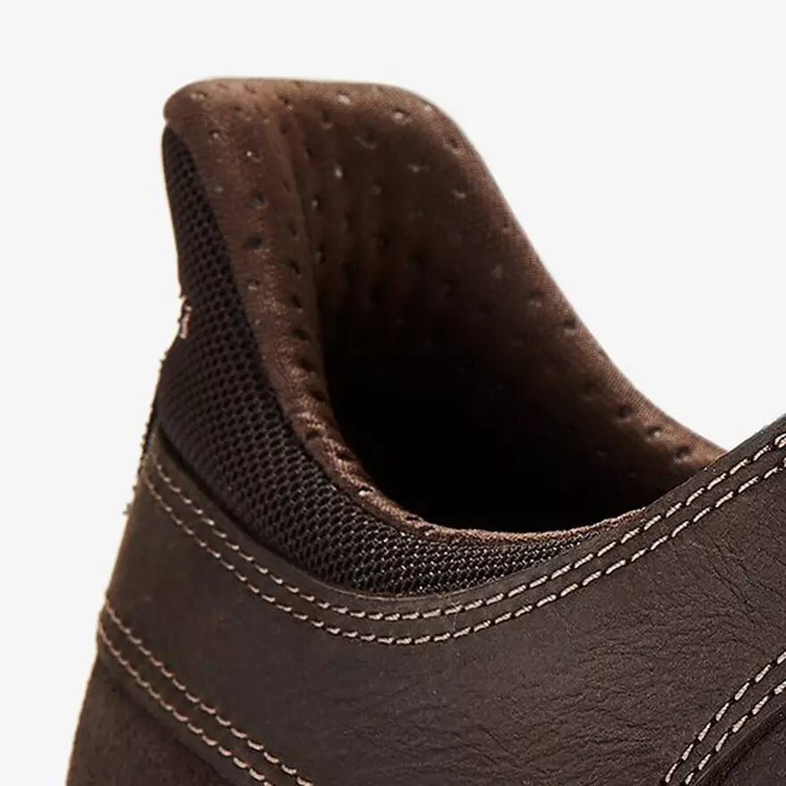 Chaussures Mullan Easy en cuir marron foncé pour homme Chaussures Mullan Easy en cuir marron foncé pour homme