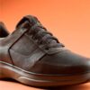Chaussures Mullan Easy en cuir marron foncé pour homme Chaussures Mullan Easy en cuir marron foncé pour homme