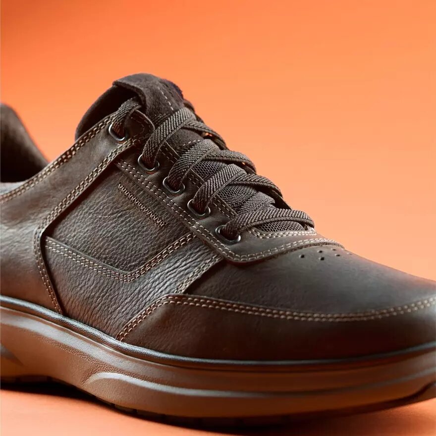 Chaussures Mullan Easy en cuir marron foncé pour homme Chaussures Mullan Easy en cuir marron foncé pour homme