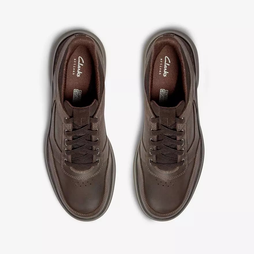 Chaussures Mullan Easy en cuir marron foncé pour homme Chaussures Mullan Easy en cuir marron foncé pour homme