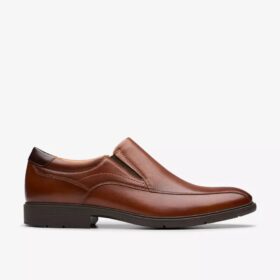 Chaussures pour homme Eldredge Step en cuir brun foncé