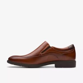 Chaussures pour homme Eldredge Step en cuir brun foncé