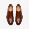 Chaussures pour homme Eldredge Step en cuir brun foncé Chaussures pour homme Eldredge Step en cuir brun foncé