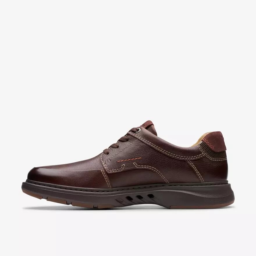 Chaussures pour homme Un Briley Lace en cuir acajou | Clark’s Chaussures pour homme Un Briley Lace en cuir acajou | Clark’s