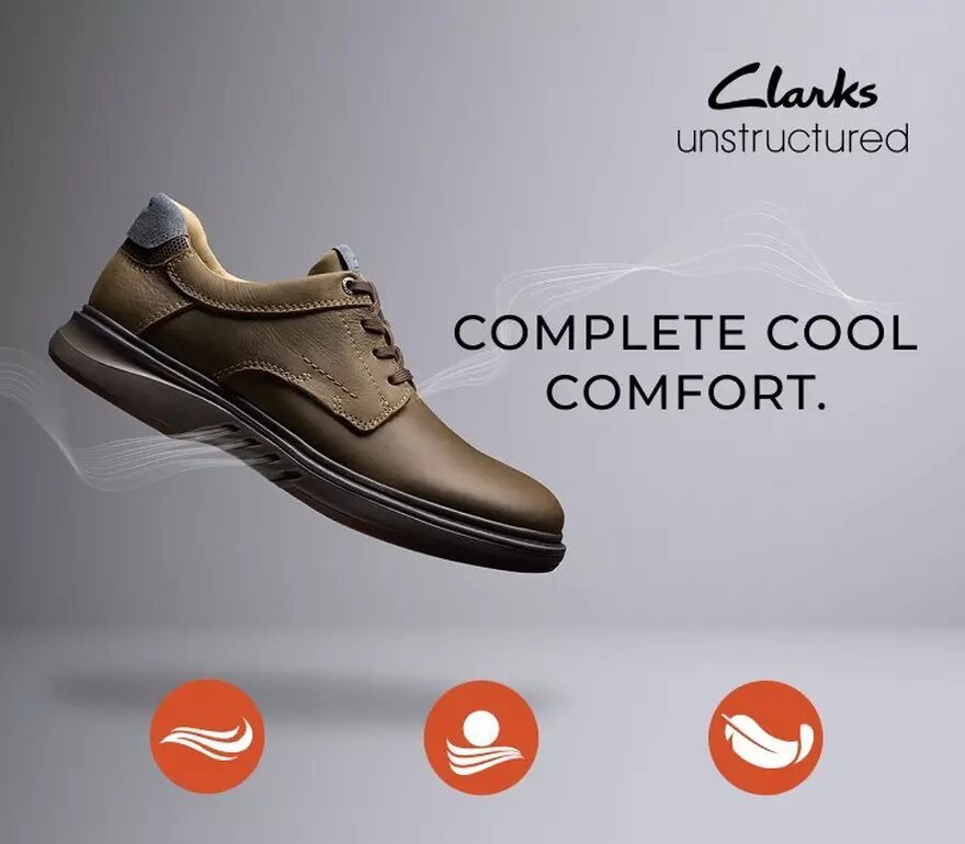 Chaussures pour homme Un Briley Lace en cuir acajou | Clark’s Chaussures pour homme Un Briley Lace en cuir acajou | Clark’s